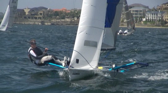 Wing It hits paydirt hard left on the course to take the win